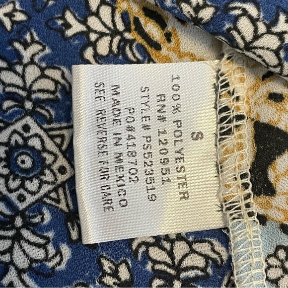 Pink Rose Tank Top Patchwork Design Size Small - Picture 5 of 13